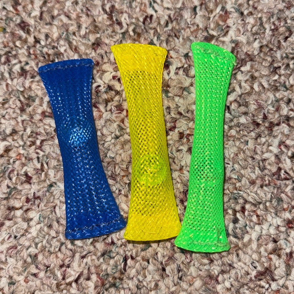 PACK OF 3 Marble Mesh Fidget Toys!